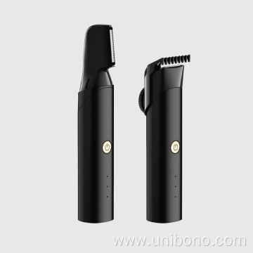 Replaceable stainless steel blade head hair trimmer